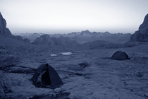 Camping Site at Dawning