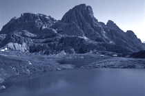 Dreischusterspitze a Laghi dei Piani