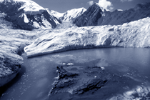 Lake on the glacier III.
