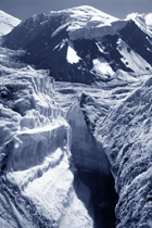 Ice canyon
