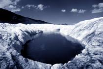 Jezero na ledovci IV